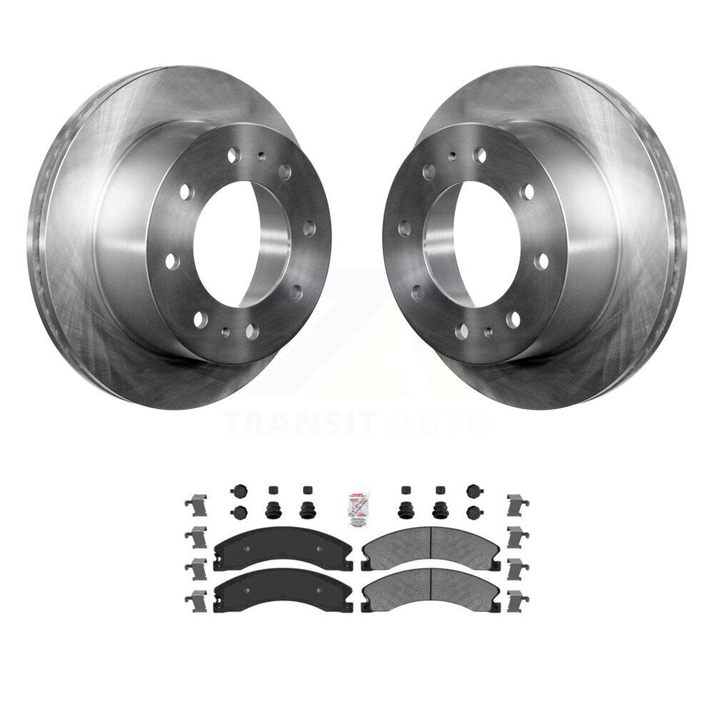 Transit Auto K8A-100963 Disc Brake Kit for 2011-2019 Chevrolet Suburban 3500 HD, Chevrolet Silverado 2500 HD, Chevrolet Silverado 3500 HD & more - Rear product image