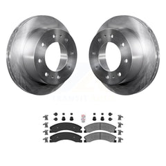 Transit Auto K8A-100963 Disc Brake Kit for 2011-2019 Chevrolet Suburban 3500 HD, Chevrolet Silverado 2500 HD, Chevrolet Silverado 3500 HD & more - Rear product image