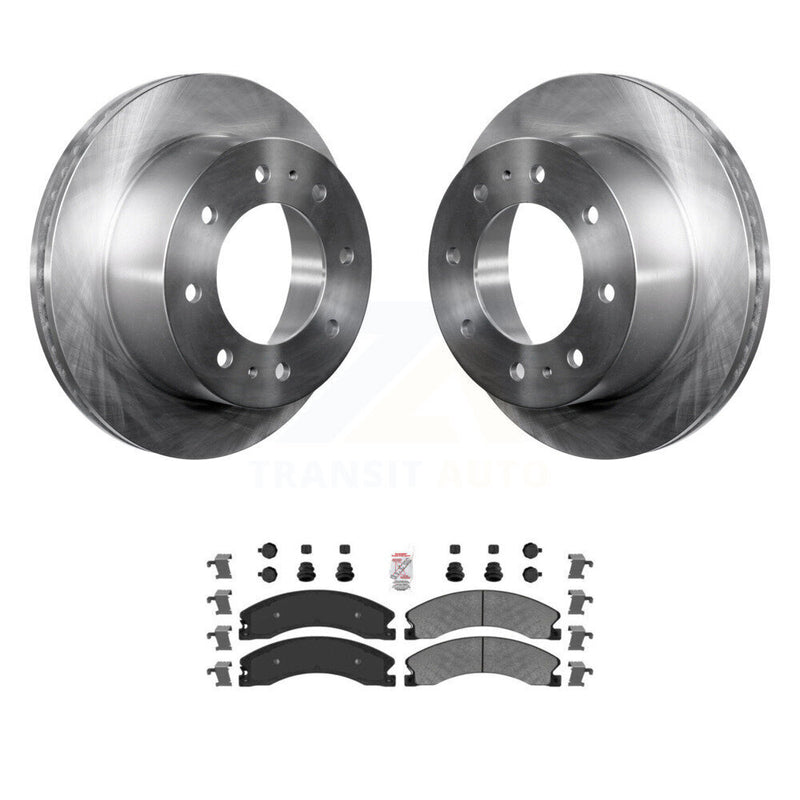 Transit Auto K8A-100963 Disc Brake Kit for 2011-2019 Chevrolet Suburban 3500 HD, Chevrolet Silverado 2500 HD, Chevrolet Silverado 3500 HD & more - Rear product image