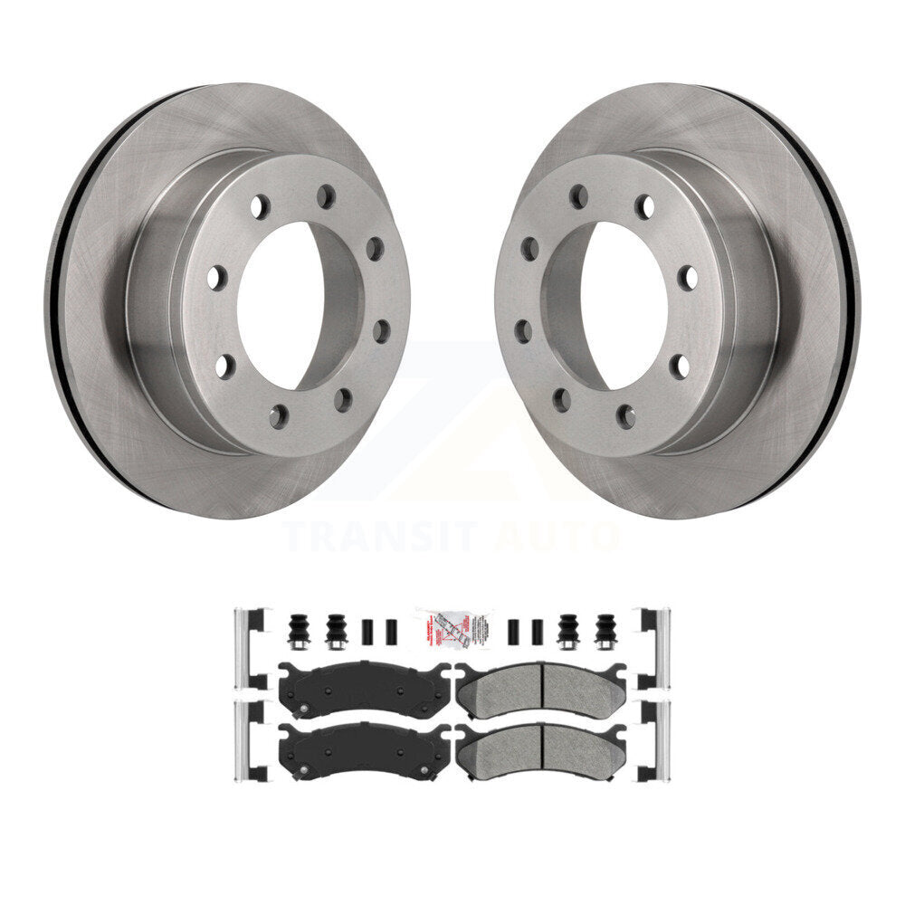Transit Auto K8A-100988 Disc Brake Kit for 1999-2013 Chevrolet Suburban 2500, GMC Yukon XL 2500, Chevrolet Silverado 2500 HD & more - Rear product image