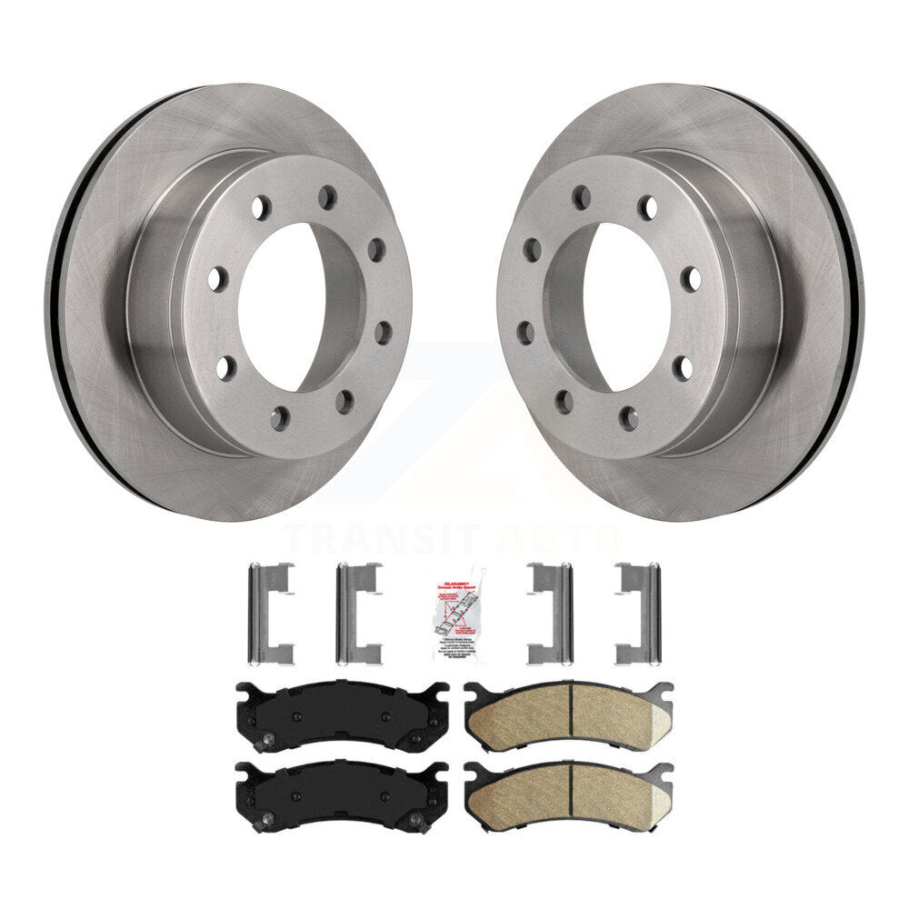 Transit Auto K8A-100989 Disc Brake Kit for 1999-2013 Chevrolet Suburban 2500, GMC Yukon XL 2500, Chevrolet Silverado 2500 HD & more - Rear product image