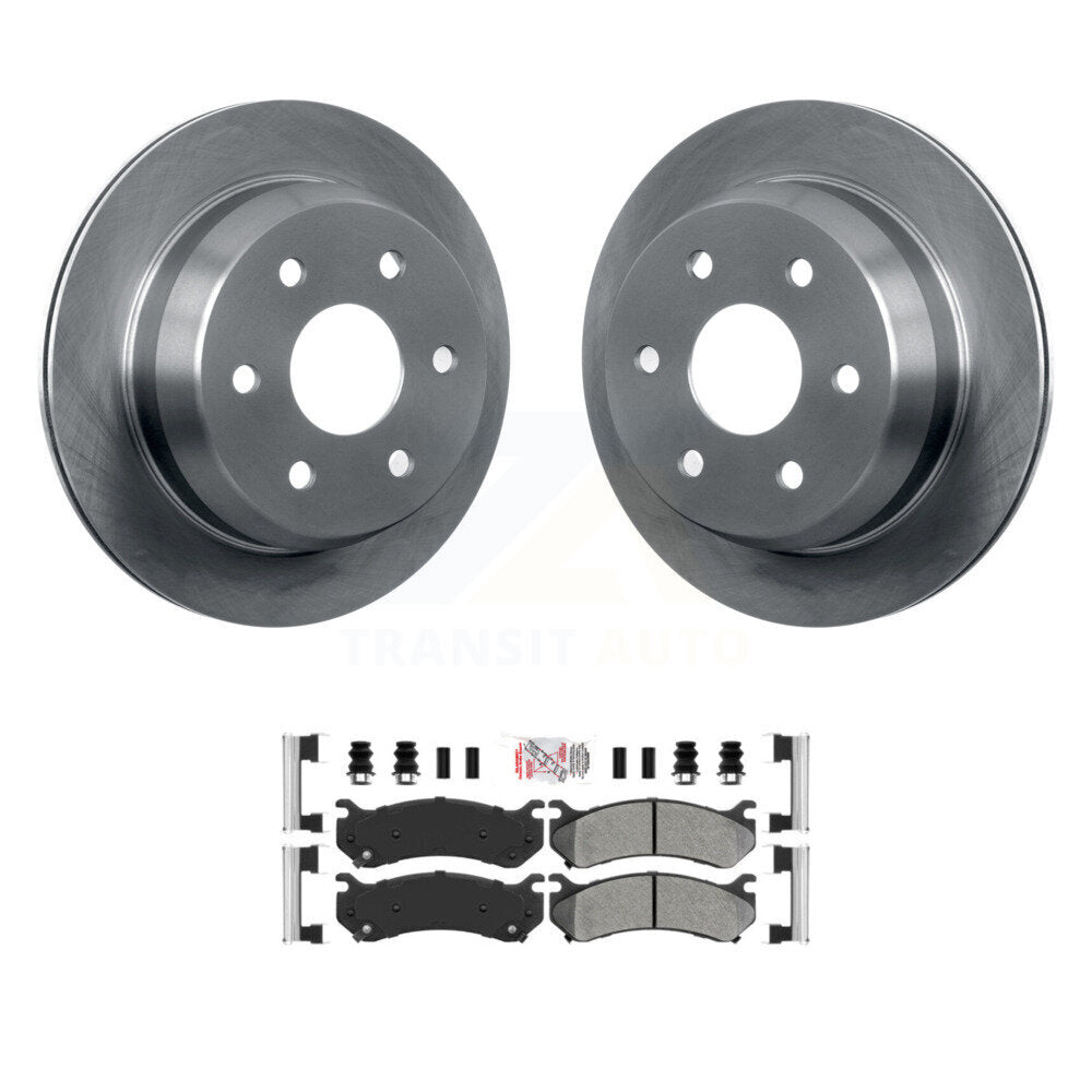 Transit Auto K8A-100990 Disc Brake Kit for 2003 Chevrolet Silverado 2500, Chevrolet Silverado 2500 HD, Chevrolet Suburban 2500 & more - Rear product image