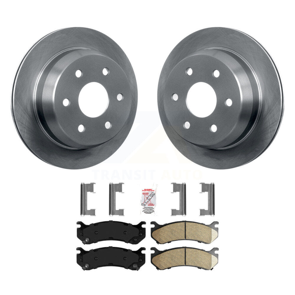 Transit Auto K8A-100991 Disc Brake Kit for 2003 Chevrolet Silverado 2500, Chevrolet Silverado 2500 HD, Chevrolet Suburban 2500 & more - Rear product image
