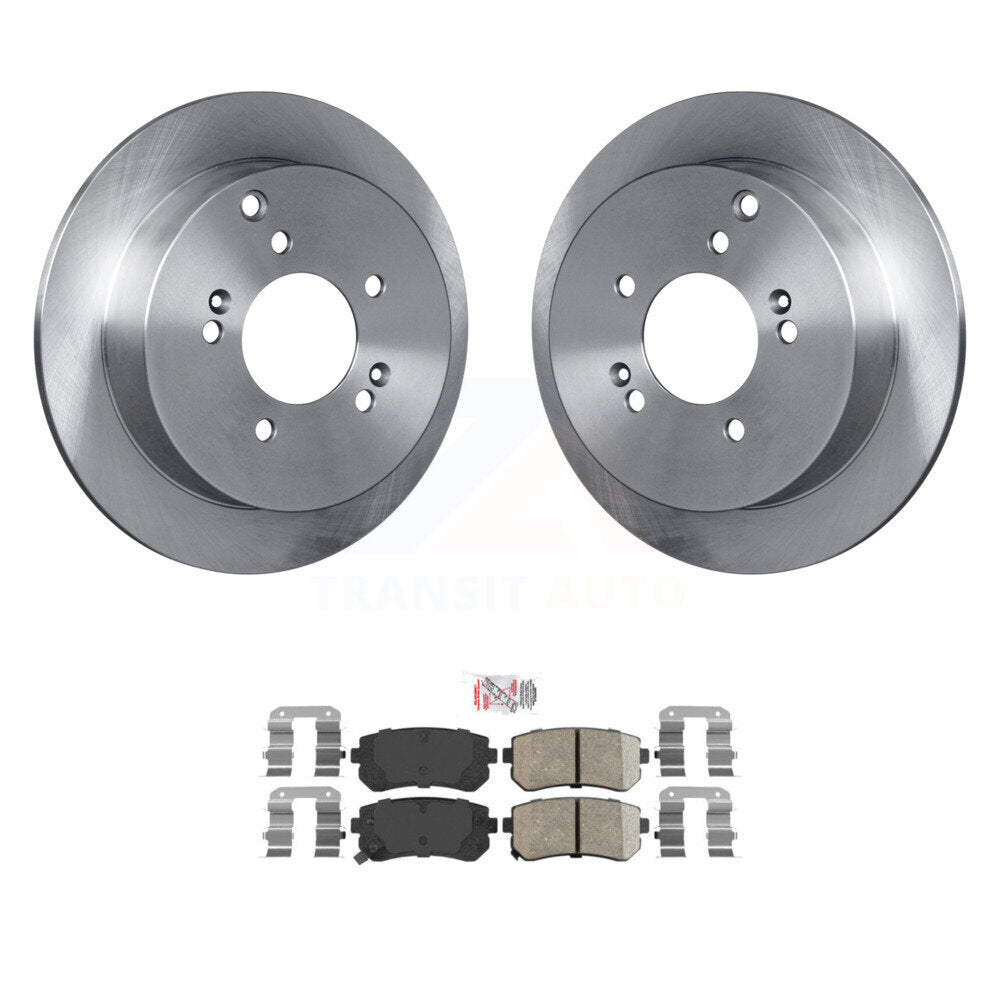 Transit Auto K8A-100994 Disc Brake Kit for 2010-2016 Kia Sportage, Hyundai Tucson - Rear product image