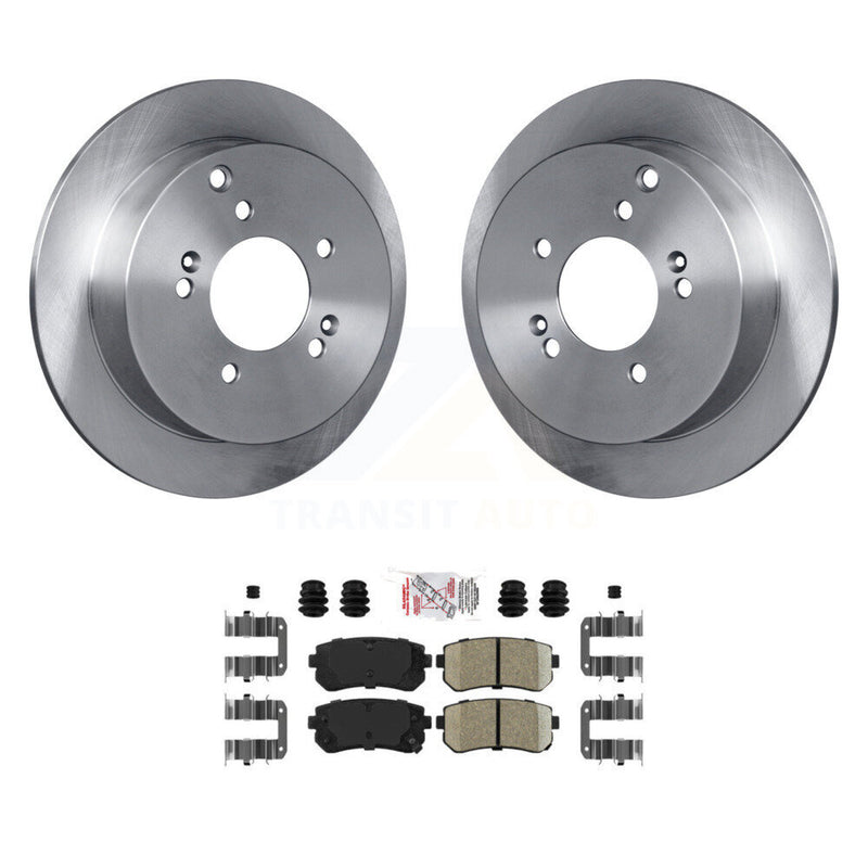 Transit Auto K8A-100995 Disc Brake Kit for 2010-2016 Kia Sportage, Hyundai Tucson - Rear product image