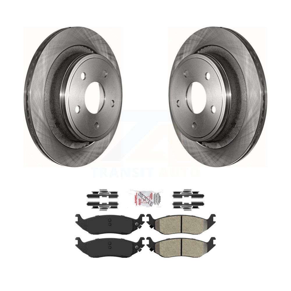 Transit Auto K8A-101089 Disc Brake Kit for 2002-2023 Ram 1500 Classic, Ram 1500, Dodge Ram 1500 & more - Rear product image