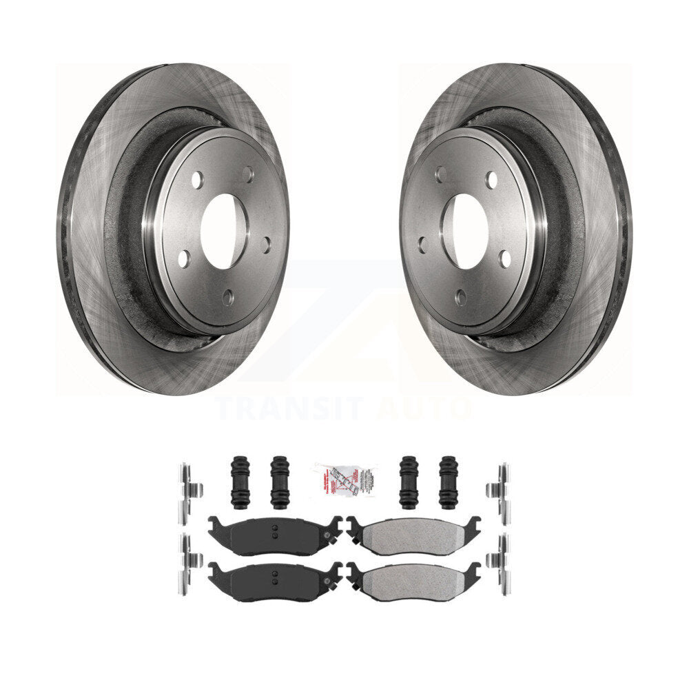 Transit Auto K8A-101091 Disc Brake Kit for 2002-2023 Ram 1500 Classic, Ram 1500, Dodge Ram 1500 & more - Rear product image