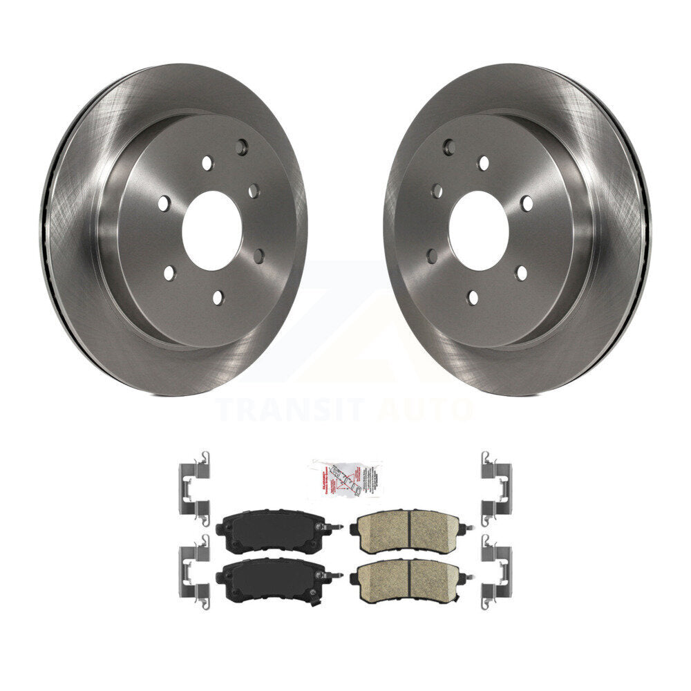 Transit Auto K8A-101126 Disc Brake Kit for 2011-2024 Nissan Armada, INFINITI QX80, INFINITI QX56 - Rear product image