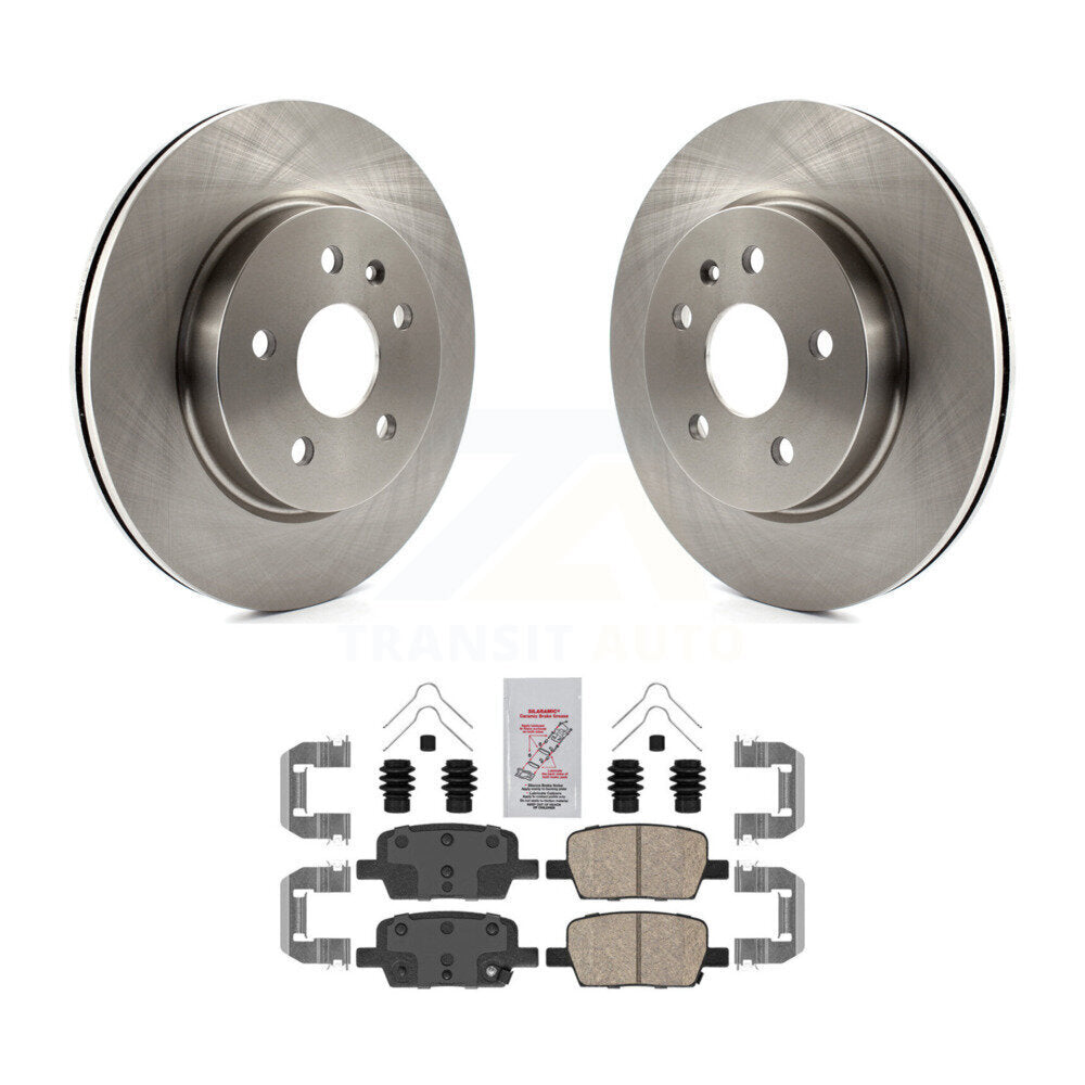 Transit Auto K8A-101148 Disc Brake Kit for 2016-2022 Chevrolet Camaro, Cadillac CT6 - Rear product image