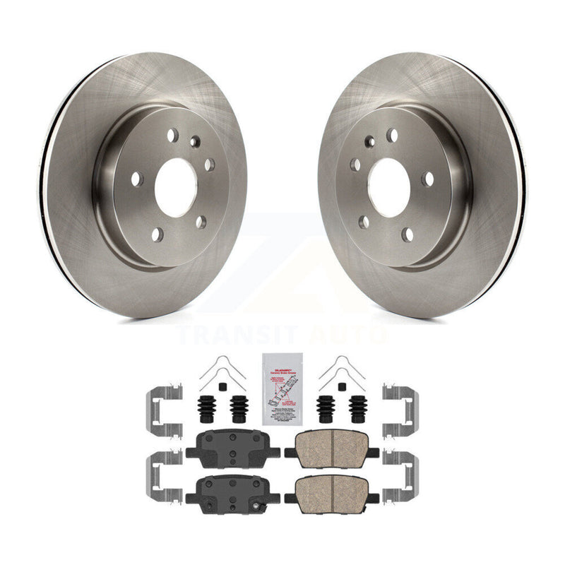 Transit Auto K8A-101148 Disc Brake Kit for 2016-2022 Chevrolet Camaro, Cadillac CT6 - Rear product image