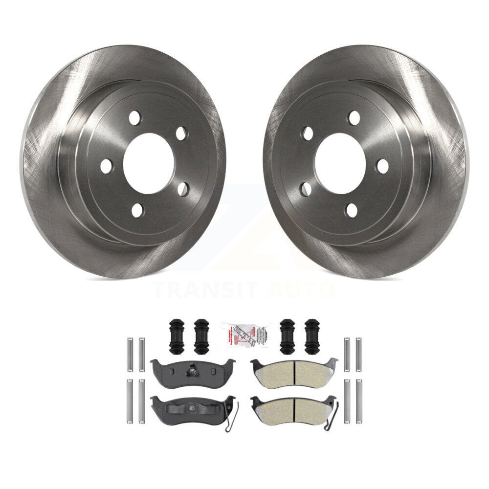 Transit Auto K8A-101179 Disc Brake Kit for 2003-2007 Jeep TJ, Jeep Liberty, Jeep Wrangler - Rear product image