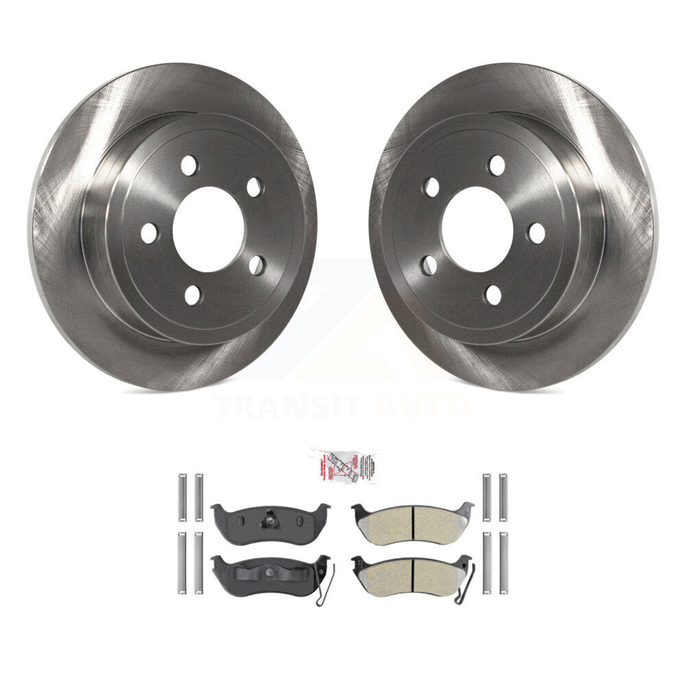 Transit Auto K8A-101180 Disc Brake Kit for 2003-2007 Jeep TJ, Jeep Liberty, Jeep Wrangler - Rear product image