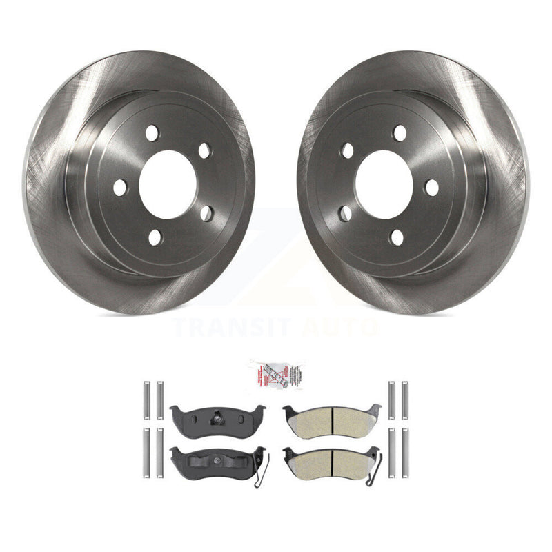 Transit Auto K8A-101180 Disc Brake Kit for 2003-2007 Jeep TJ, Jeep Liberty, Jeep Wrangler - Rear product image