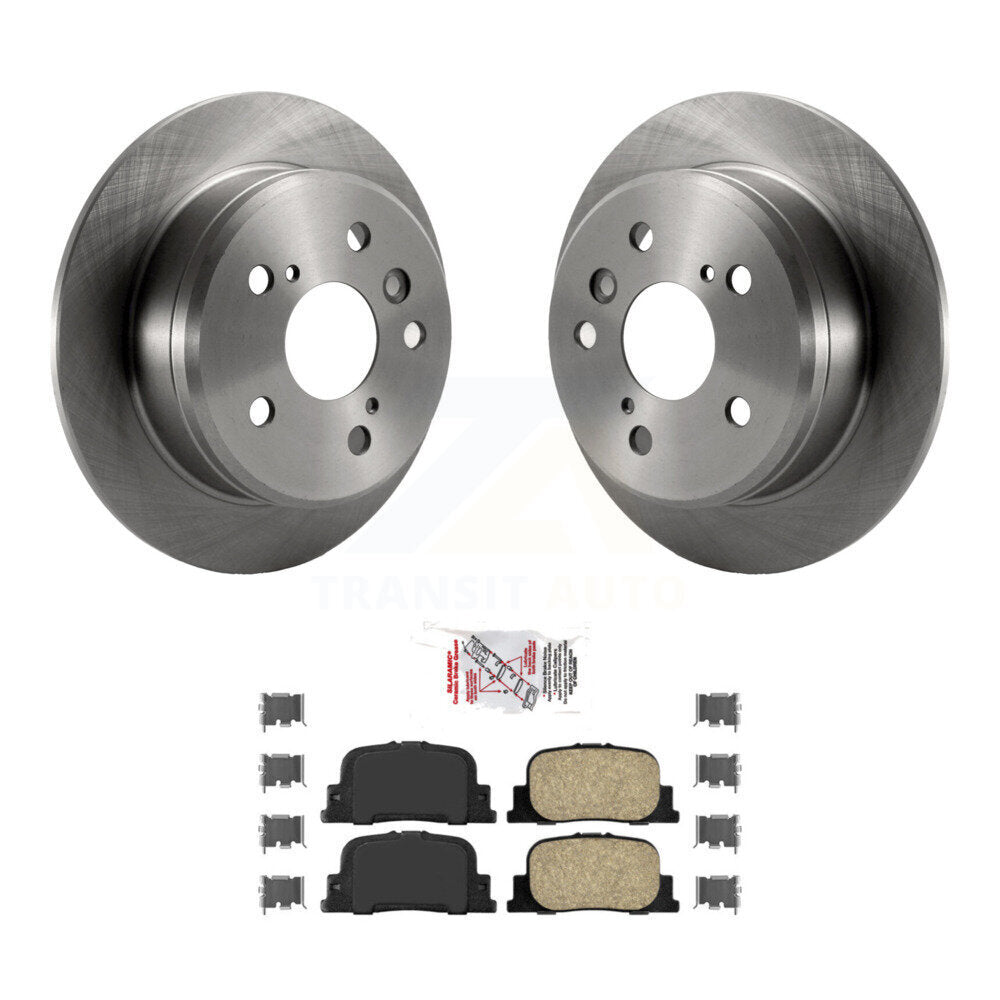 Transit Auto K8A-101199 Disc Brake Kit for 1999-2001 Lexus ES300, Toyota Camry - Rear product image
