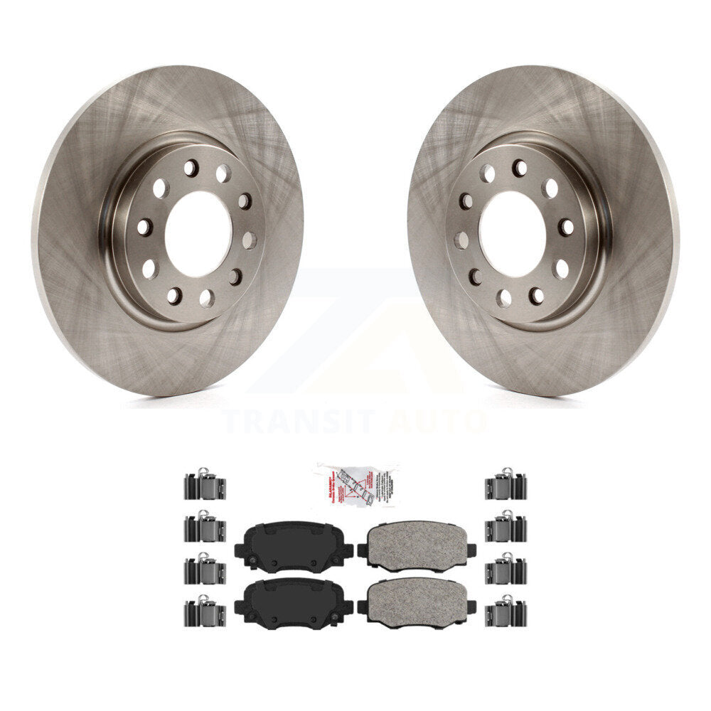 Transit Auto K8A-101200 Disc Brake Kit for 2014-2022 Chrysler 200, Jeep Cherokee - Rear product image