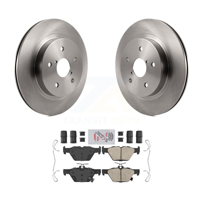 Transit Auto K8A-101213 Disc Brake Kit for 2015-2024 Subaru WRX, Subaru Legacy, Subaru Outback - Rear product image