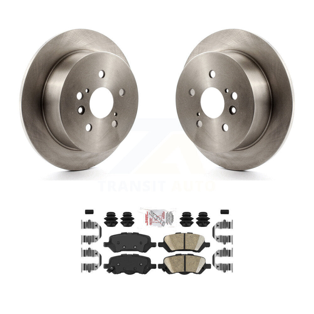 Transit Auto K8A-101237 Disc Brake Kit for 2009-2016 Toyota Venza - Rear product image