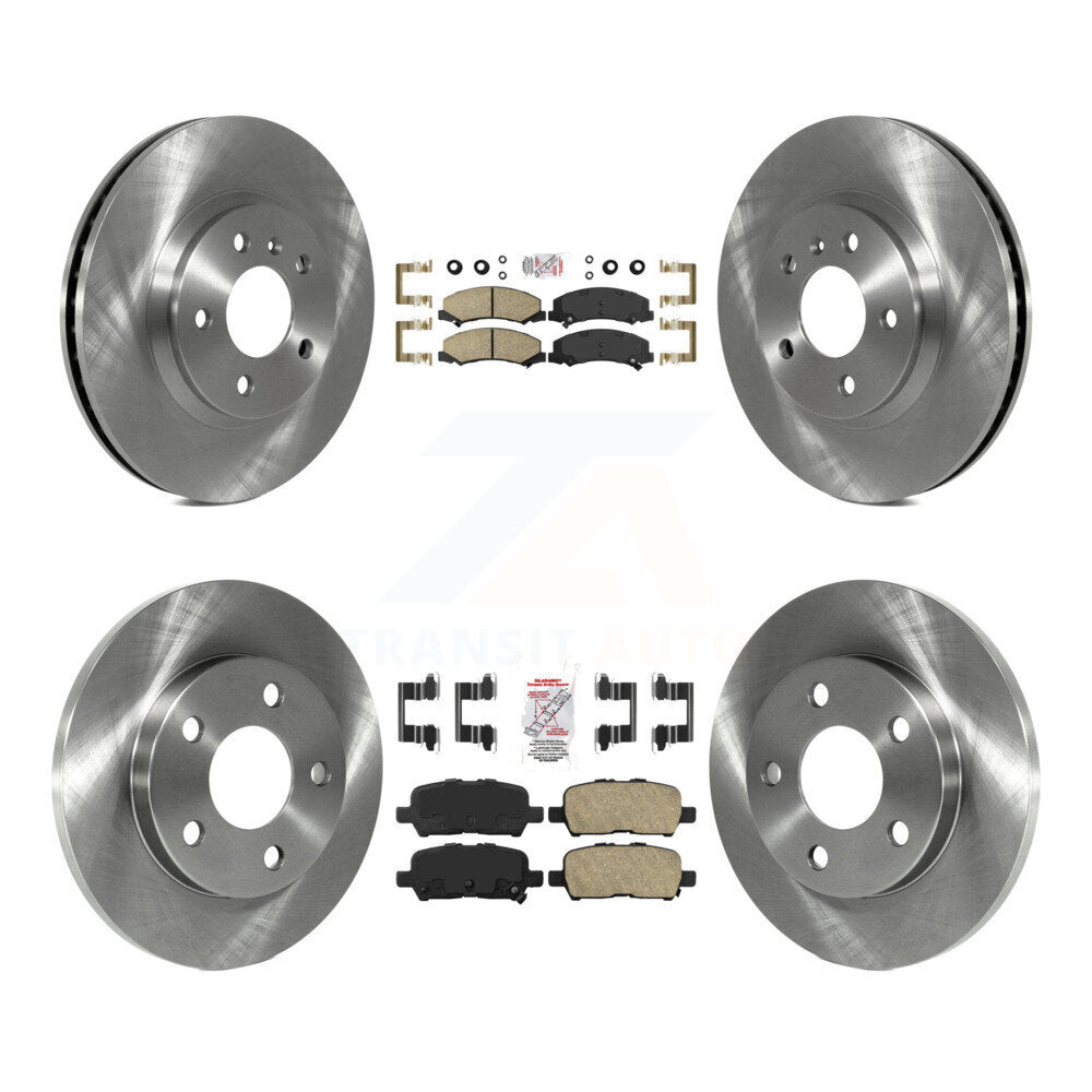 Transit Auto K8A-101270 Disc Brake Kit for 2010-2016 Chevrolet Impala Limited, Chevrolet Impala - Front and Rear product image
