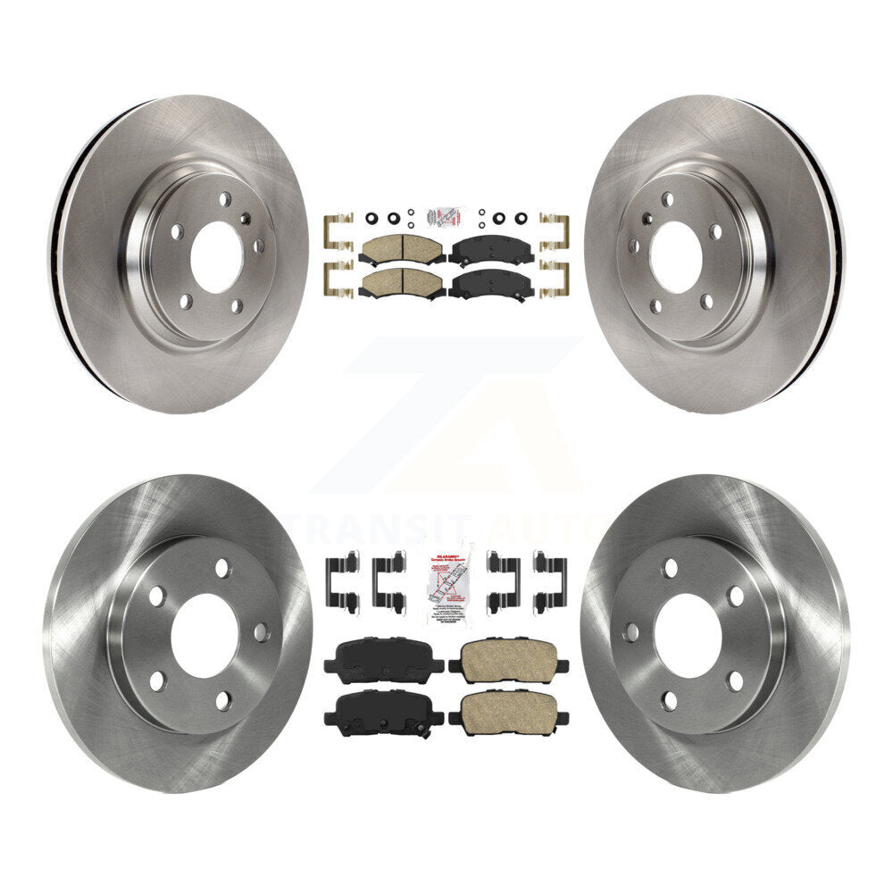 Transit Auto K8A-101274 Disc Brake Kit for 2012-2016 Chevrolet Impala Limited, Chevrolet Impala - Front and Rear product image