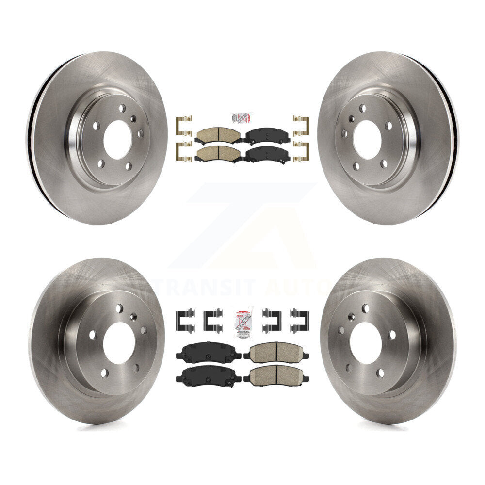 Transit Auto K8A-101285 Disc Brake Kit for 2006-2011 Buick Lucerne, Cadillac DTS - Front and Rear product image