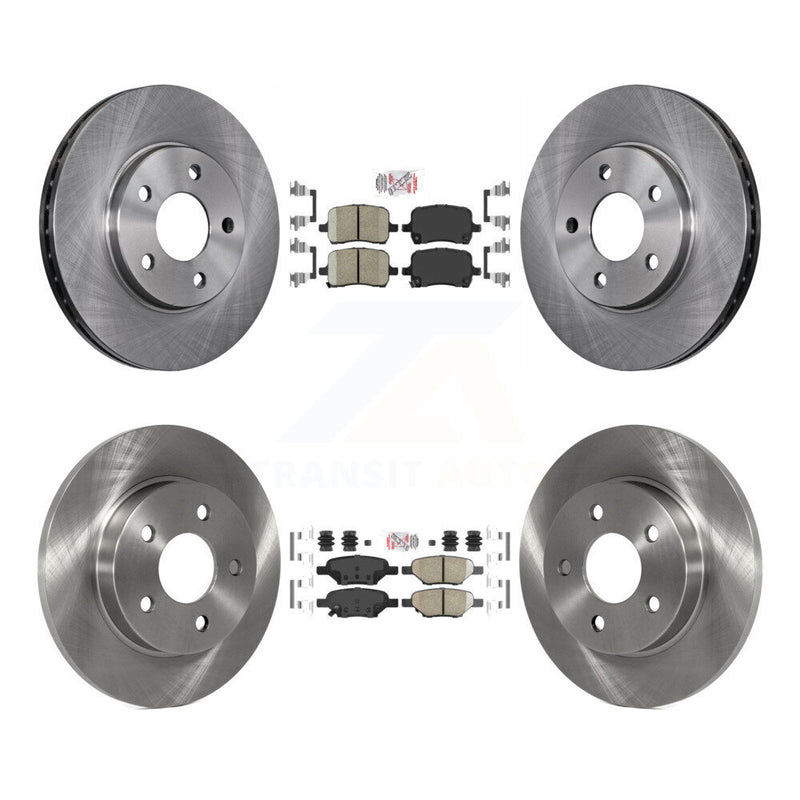 Transit Auto K8A-101288 Disc Brake Kit for 2004-2005 Chevrolet Malibu - Front and Rear product image