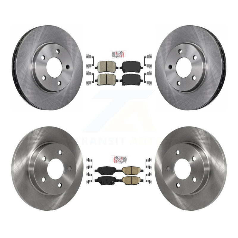 Transit Auto K8A-101289 Disc Brake Kit for 2004-2005 Chevrolet Malibu - Front and Rear product image