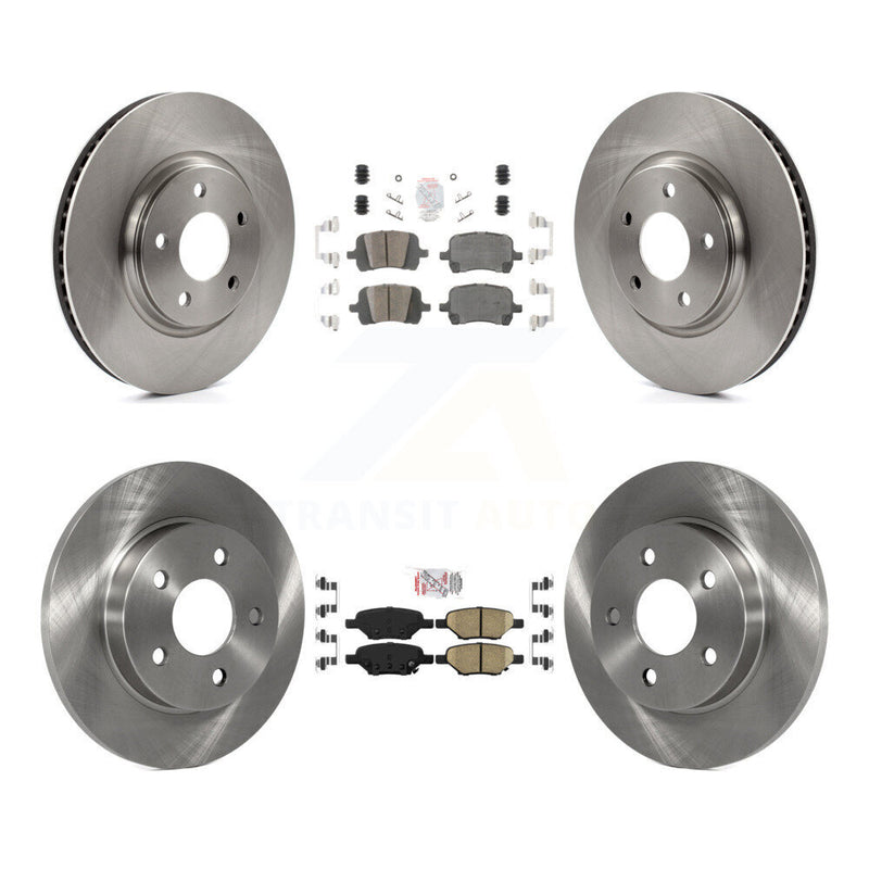 Transit Auto K8A-101293 Disc Brake Kit for 2004-2012 Chevrolet Malibu, Pontiac G5, Chevrolet Cobalt & more - Front and Rear product image