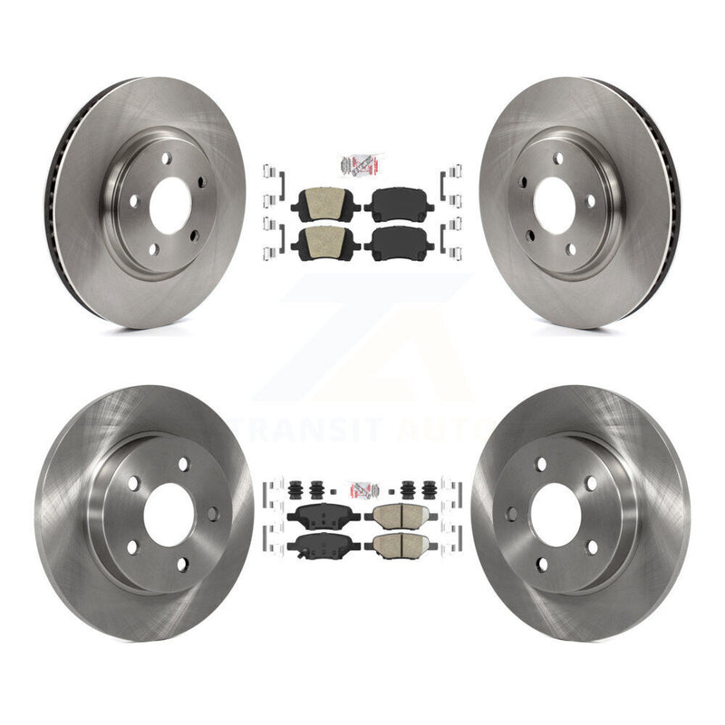 Transit Auto K8A-101294 Disc Brake Kit for 2004-2012 Chevrolet Malibu, Pontiac G5, Chevrolet Cobalt & more - Front and Rear product image