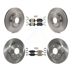 Transit Auto K8A-101295 Disc Brake Kit for 2004-2012 Chevrolet Malibu, Pontiac G5, Chevrolet Cobalt & more - Front and Rear product image