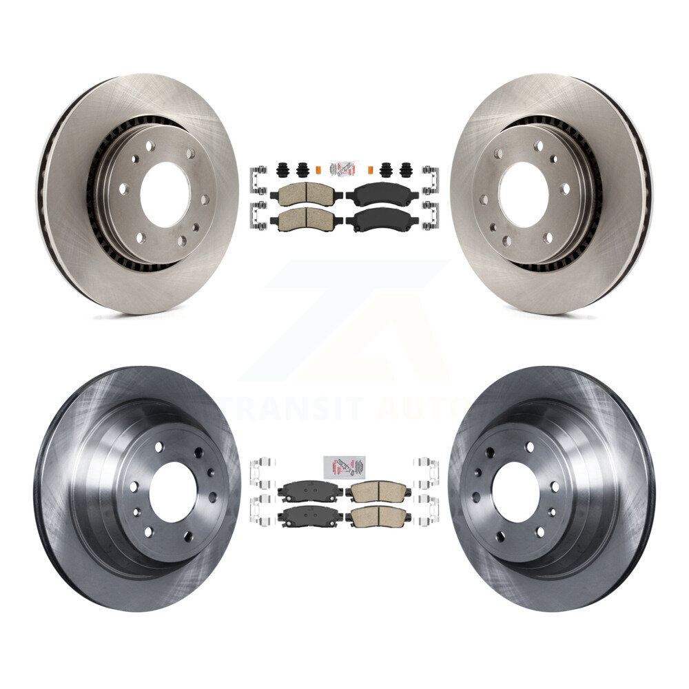 Transit Auto K8A-101296 Disc Brake Kit for 2006-2009 GMC Envoy, Isuzu Ascender, Buick Rainier & more - Front and Rear product image