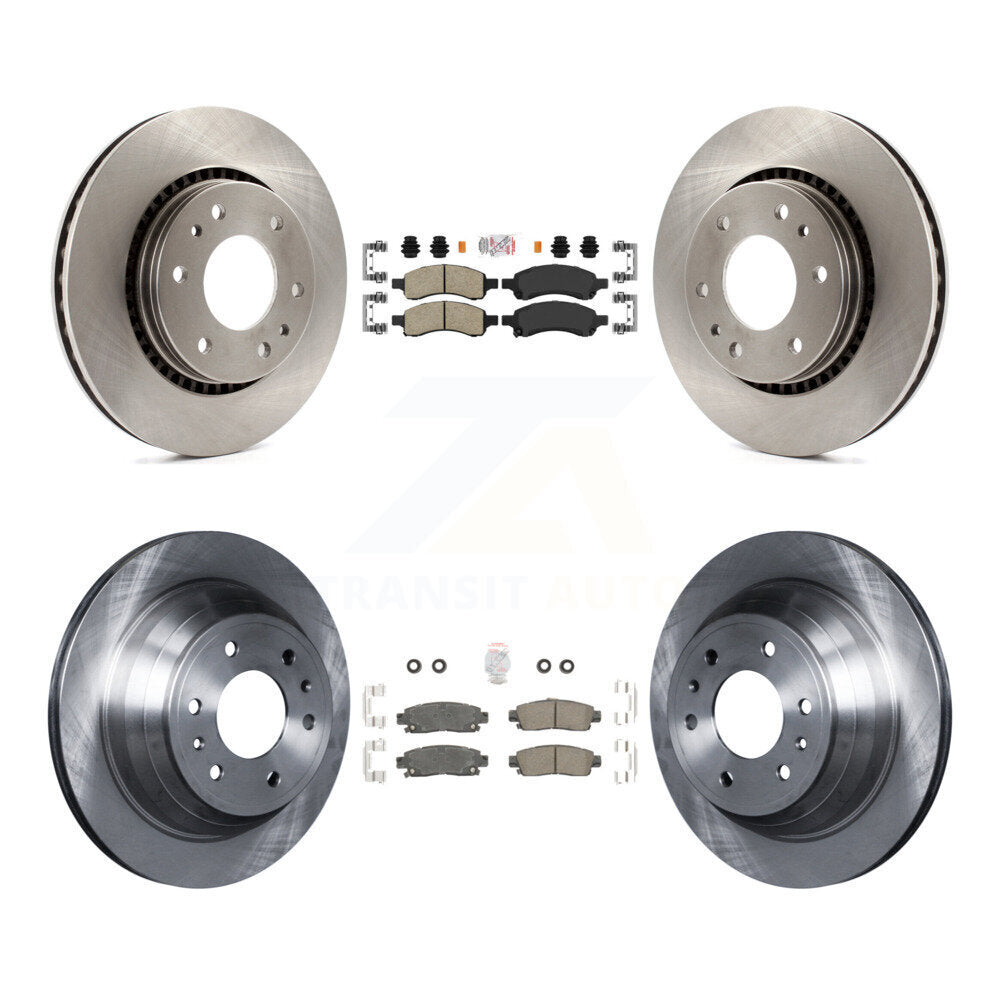 Transit Auto K8A-101297 Disc Brake Kit for 2006-2009 GMC Envoy, Isuzu Ascender, Buick Rainier & more - Front and Rear product image