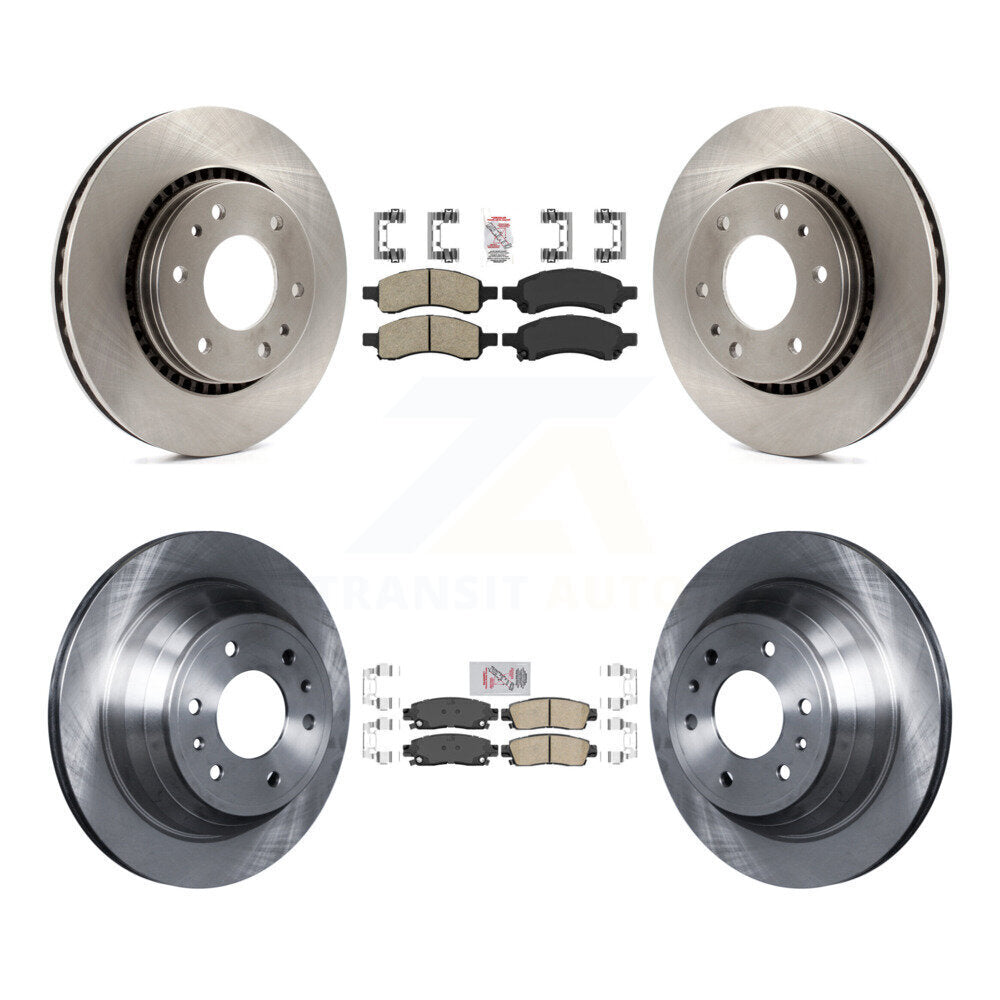 Transit Auto K8A-101298 Disc Brake Kit for 2006-2009 GMC Envoy, Isuzu Ascender, Buick Rainier & more - Front and Rear product image