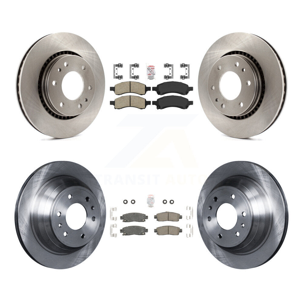 Transit Auto K8A-101299 Disc Brake Kit for 2006-2009 GMC Envoy, Isuzu Ascender, Buick Rainier & more - Front and Rear product image