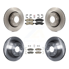 Transit Auto K8A-101299 Disc Brake Kit for 2006-2009 GMC Envoy, Isuzu Ascender, Buick Rainier & more - Front and Rear product image