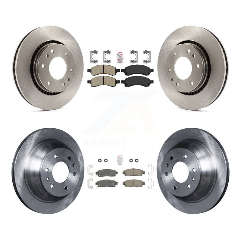Transit Auto K8A-101299 Disc Brake Kit for 2006-2009 GMC Envoy, Isuzu Ascender, Buick Rainier & more - Front and Rear product image
