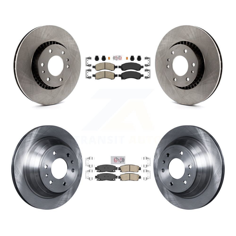 Transit Auto K8A-101300 Disc Brake Kit for 2006-2009 GMC Envoy, Saab 9-7x, Buick Rainier & more - Front and Rear product image