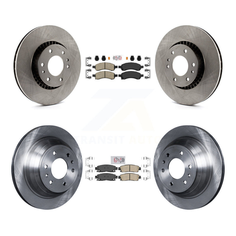 Transit Auto K8A-101300 Disc Brake Kit for 2006-2009 GMC Envoy, Saab 9-7x, Buick Rainier & more - Front and Rear product image