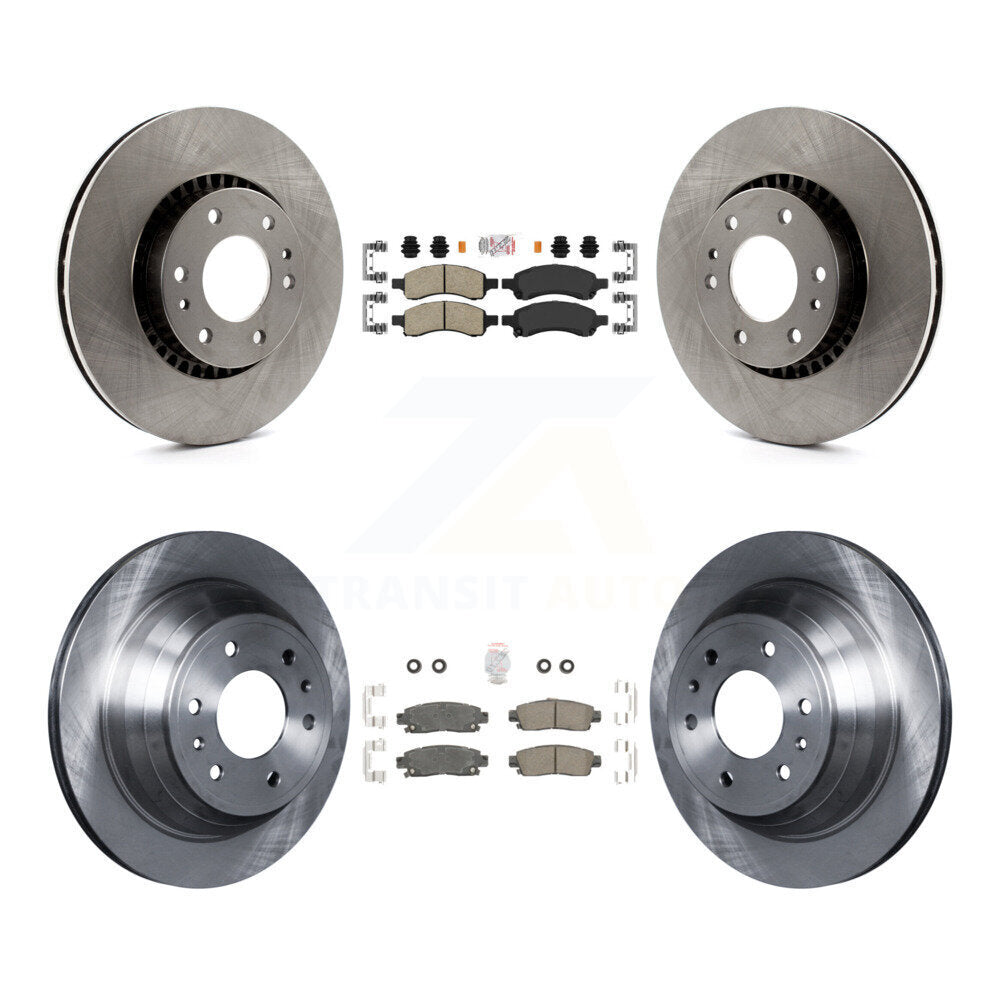 Transit Auto K8A-101301 Disc Brake Kit for 2006-2009 GMC Envoy, Saab 9-7x, Buick Rainier & more - Front and Rear product image