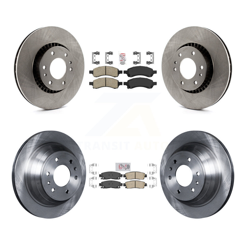 Transit Auto K8A-101302 Disc Brake Kit for 2006-2009 GMC Envoy, Saab 9-7x, Buick Rainier & more - Front and Rear product image