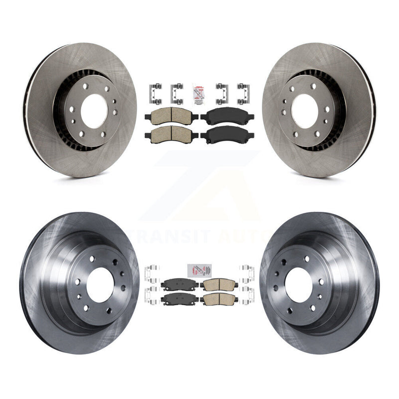 Transit Auto K8A-101302 Disc Brake Kit for 2006-2009 GMC Envoy, Saab 9-7x, Buick Rainier & more - Front and Rear product image