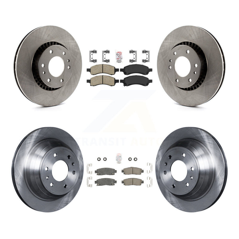 Transit Auto K8A-101303 Disc Brake Kit for 2006-2009 GMC Envoy, Saab 9-7x, Buick Rainier & more - Front and Rear product image