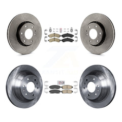 Transit Auto K8A-101306 Disc Brake Kit for 2002-2006 Isuzu Ascender, GMC Envoy, Saab 9-7x & more - Front and Rear product image