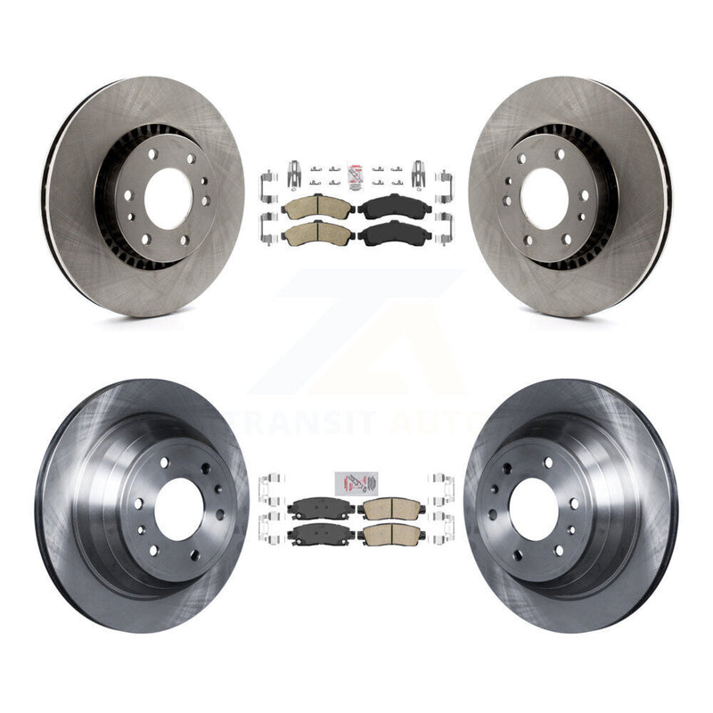 Transit Auto K8A-101306 Disc Brake Kit for 2002-2006 Isuzu Ascender, GMC Envoy, Saab 9-7x & more - Front and Rear product image