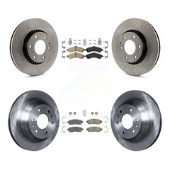 Transit Auto K8A-101307 Disc Brake Kit for 2002-2006 Isuzu Ascender, GMC Envoy, Saab 9-7x & more - Front and Rear product image