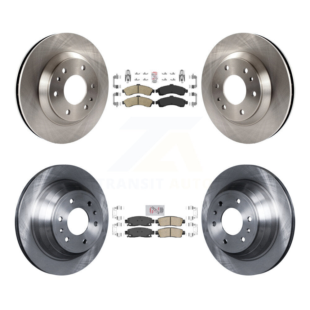 Transit Auto K8A-101310 Disc Brake Kit for 2002-2005 Chevrolet Trailblazer, GMC Envoy, Buick Rainier & more - Front and Rear product image