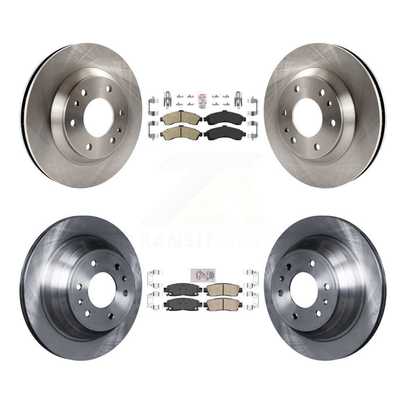 Transit Auto K8A-101310 Disc Brake Kit for 2002-2005 Chevrolet Trailblazer, GMC Envoy, Buick Rainier & more - Front and Rear product image