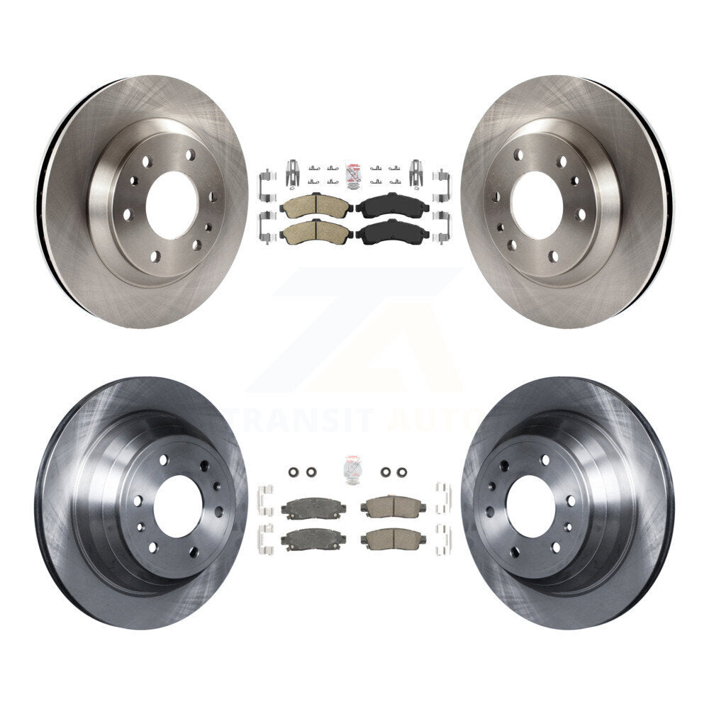 Transit Auto K8A-101311 Disc Brake Kit for 2002-2005 Chevrolet Trailblazer, GMC Envoy, Buick Rainier & more - Front and Rear product image