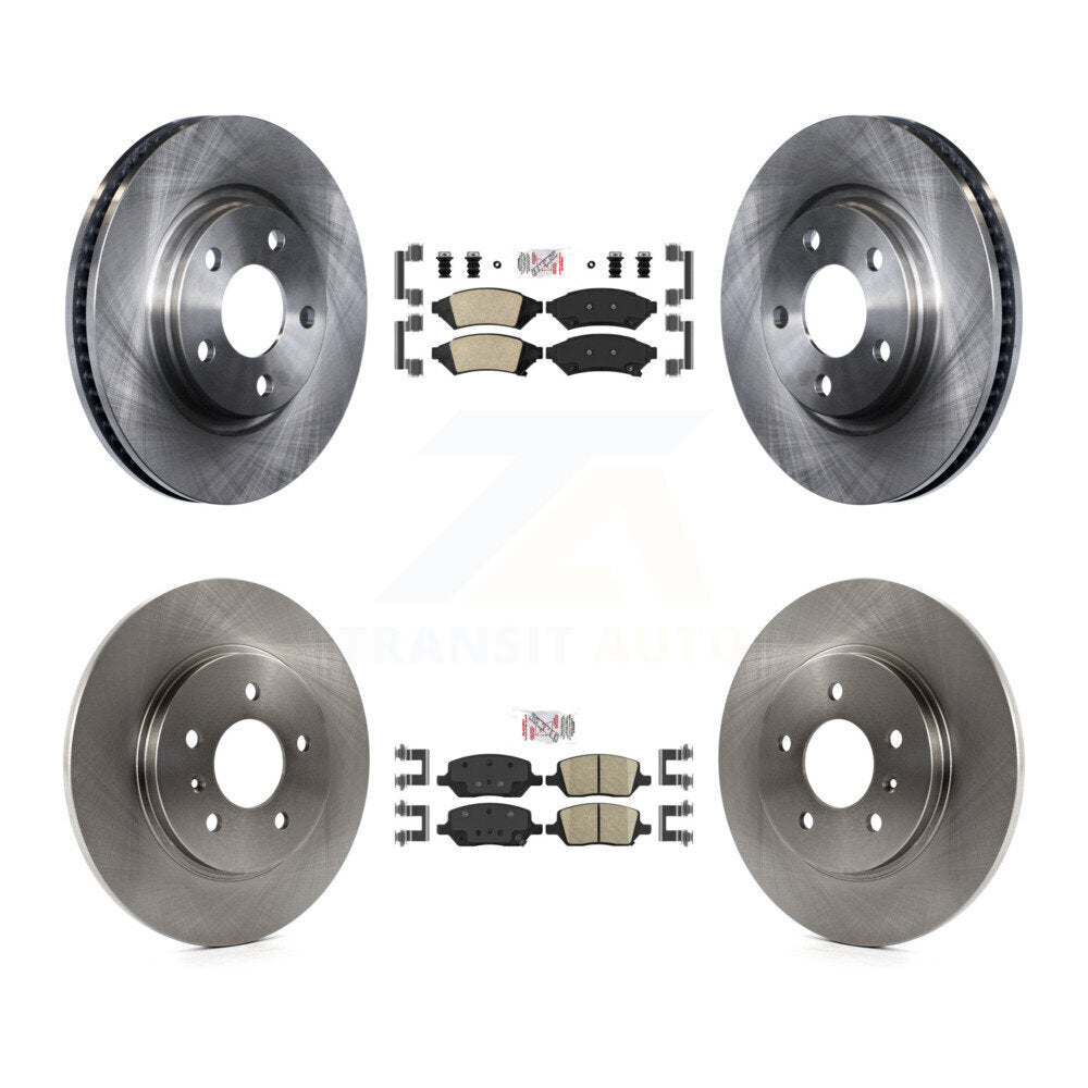 Transit Auto K8A-101313 Disc Brake Kit for 2005 Buick Terraza, Chevrolet Uplander, Pontiac Montana & more - Front and Rear product image