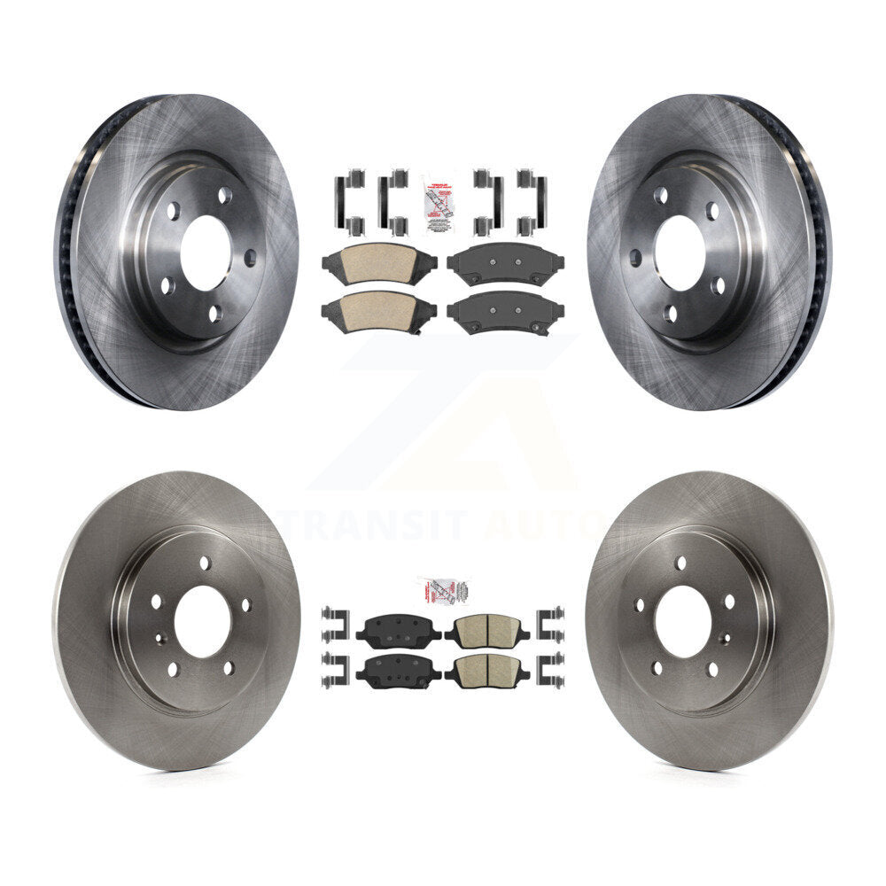 Transit Auto K8A-101317 Disc Brake Kit for 2005 Buick Terraza, Chevrolet Uplander, Pontiac Montana & more - Front and Rear product image