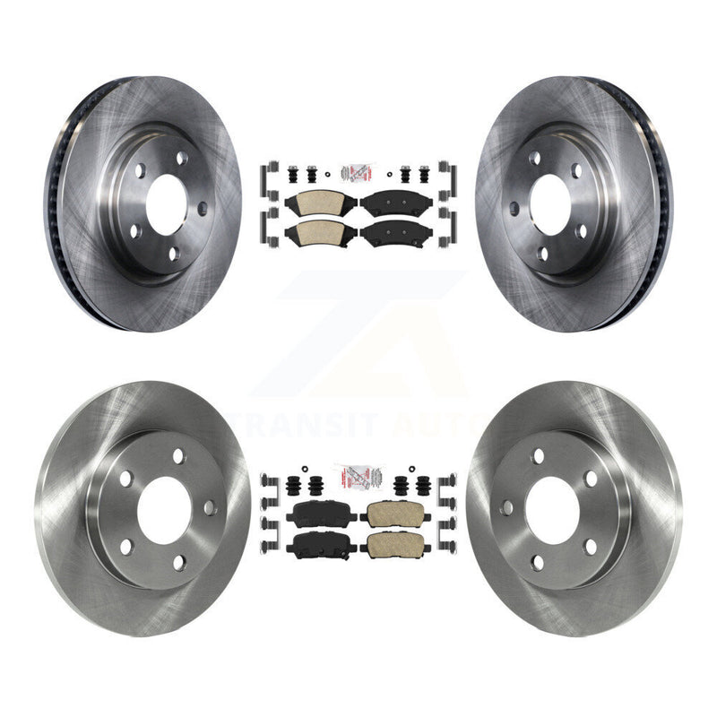 Transit Auto K8A-101321 Disc Brake Kit for 2004-2009 Buick Allure, Buick LaCrosse, Pontiac Grand Prix - Front and Rear product image